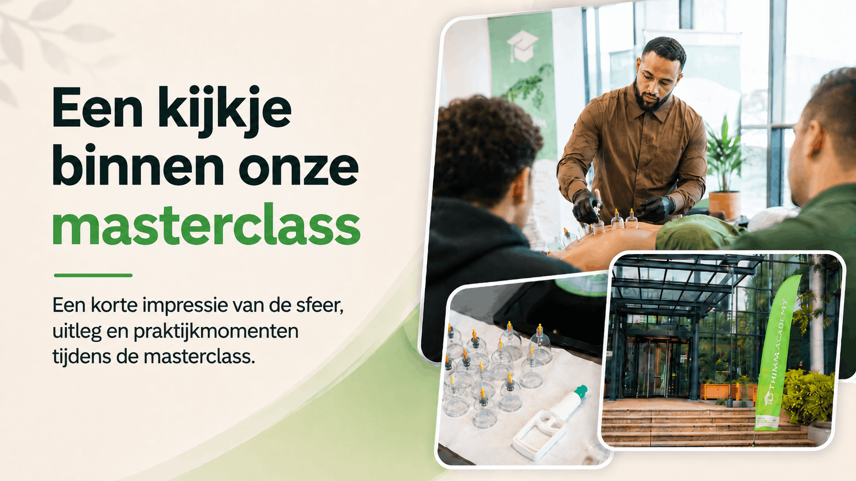 Live Hijama Masterclass impressie